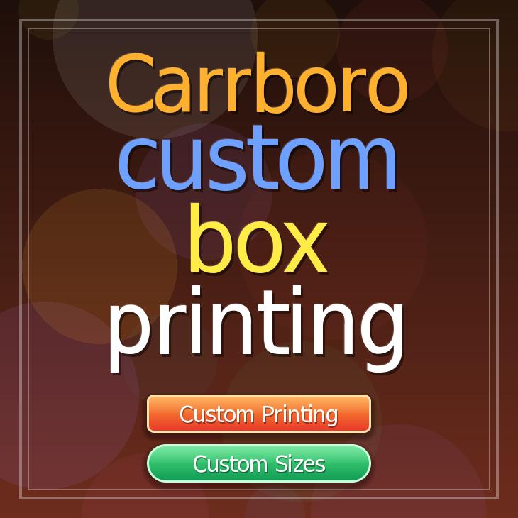Carrboro custom box printing