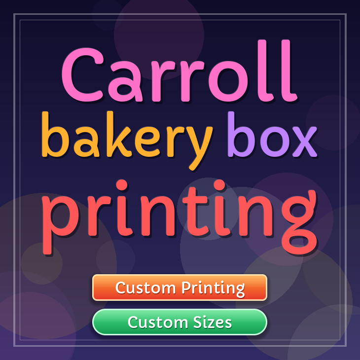 Carroll bakery box printing