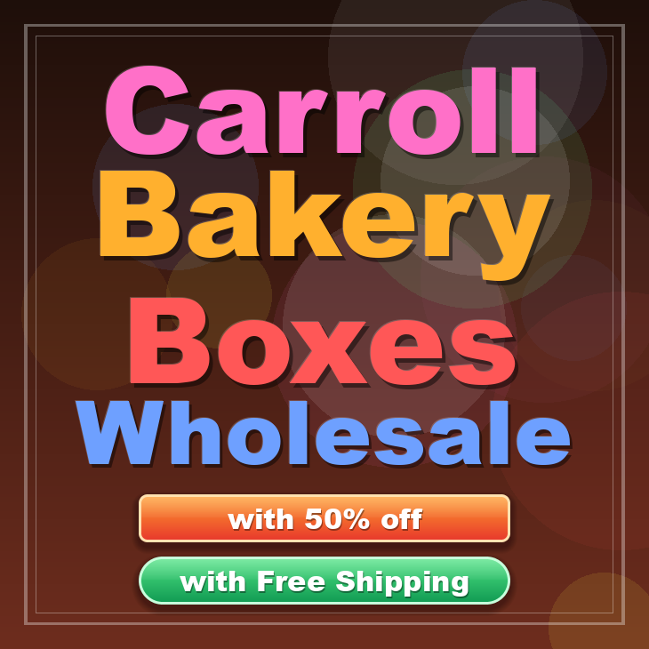 Carroll bakery boxes