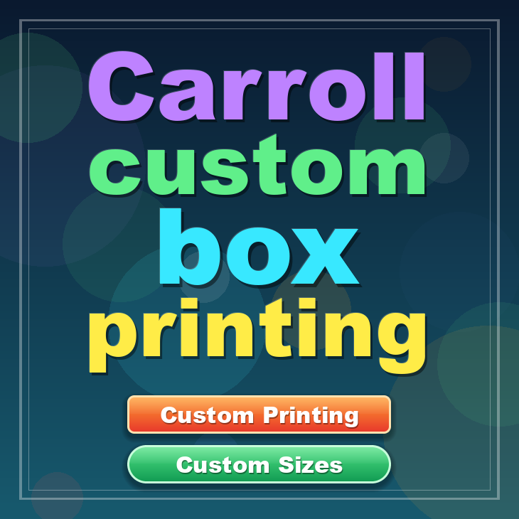 Carroll custom box printing