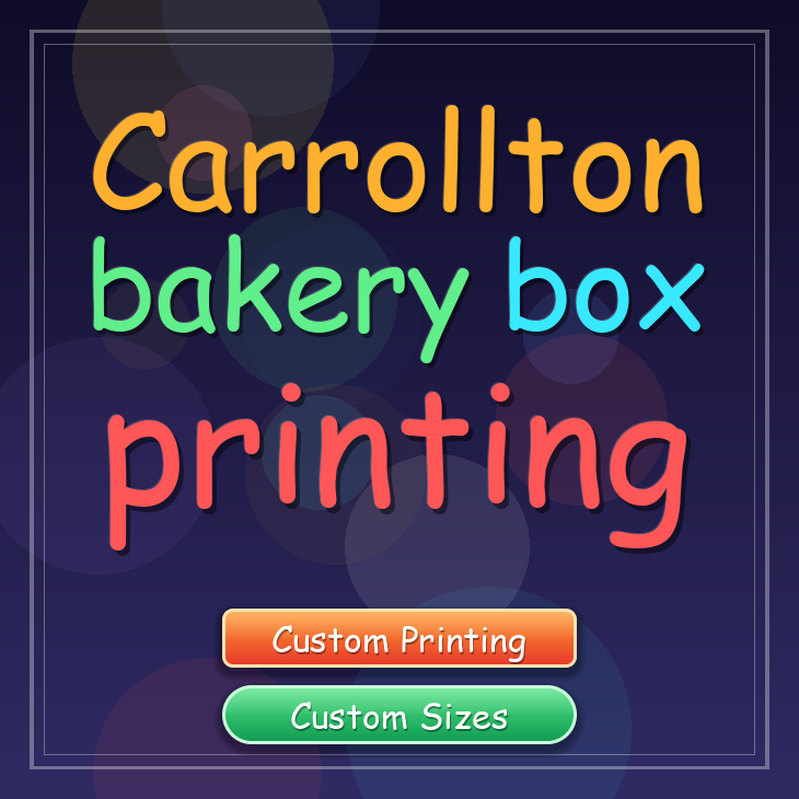 Carrollton bakery box printing