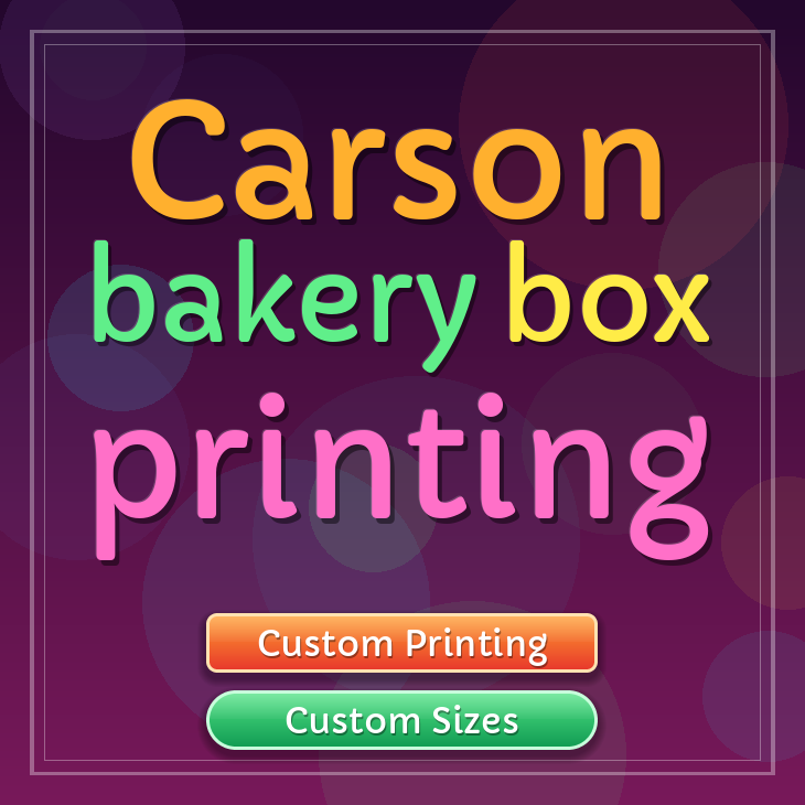 Carson bakery box printing