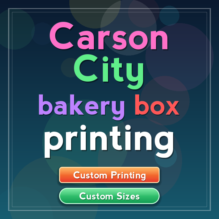 Carson City bakery box printing