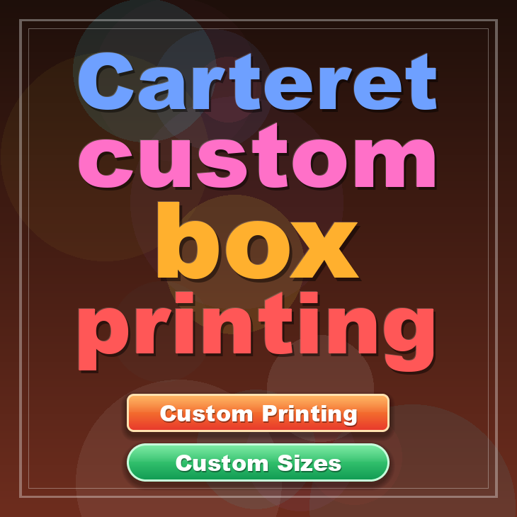Carteret custom box printing