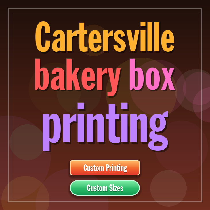 Cartersville bakery box printing