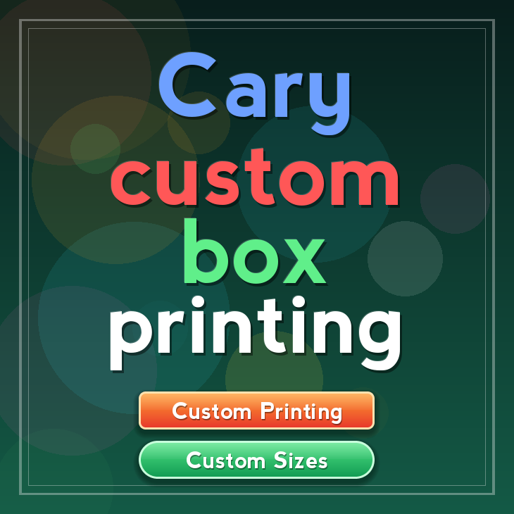 Cary custom box printing