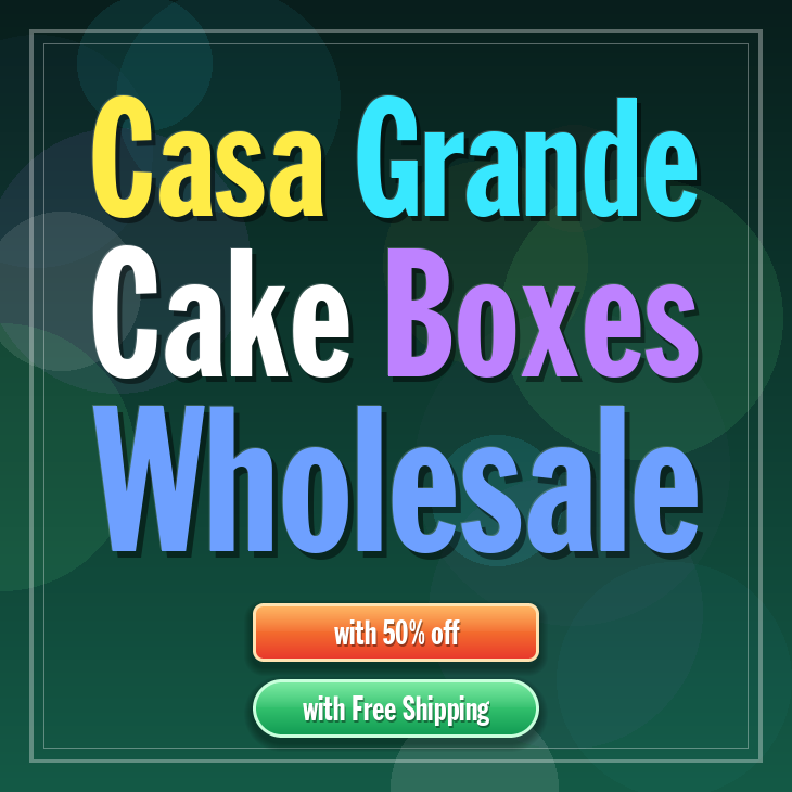 Casa Grande cake boxes