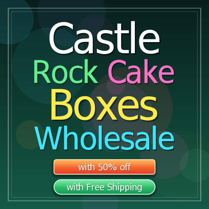 Castle Rock cake boxes