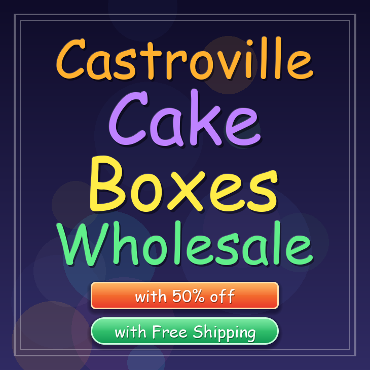 Castroville cake boxes