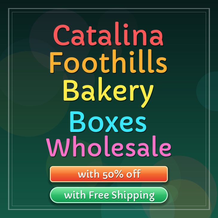 Catalina Foothills bakery boxes