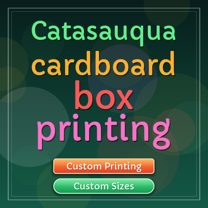 Catasauqua cardboard box printing