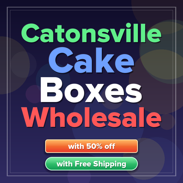 Catonsville cake boxes