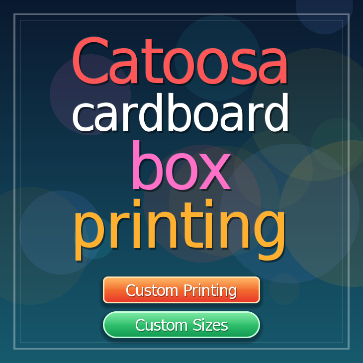 Catoosa cardboard box printing