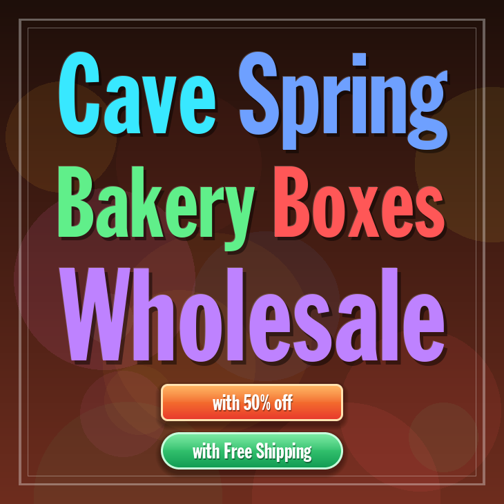 Cave Spring bakery boxes
