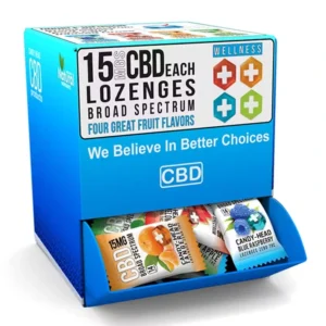 cbd lozenges box