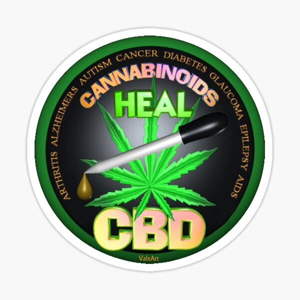 cbd stickers