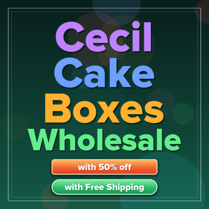 Cecil cake boxes