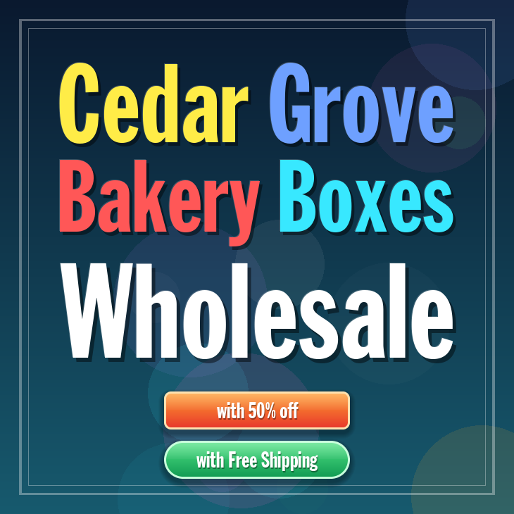 Cedar Grove bakery boxes