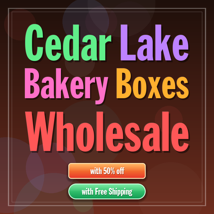 Cedar Lake bakery boxes