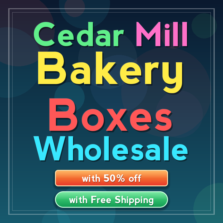 Cedar Mill bakery boxes