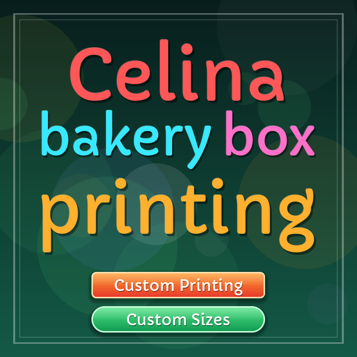 Celina bakery box printing