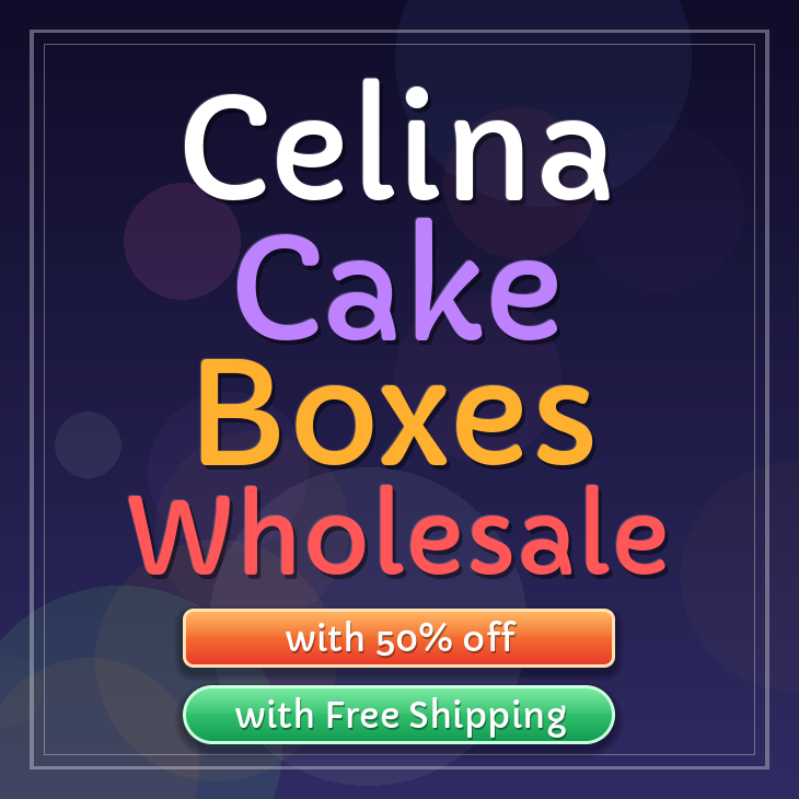 Celina cake boxes