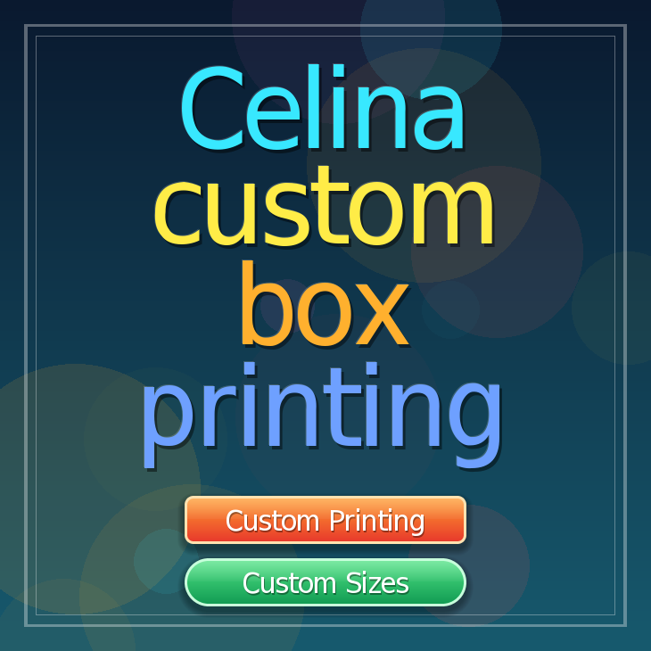 Celina custom box printing