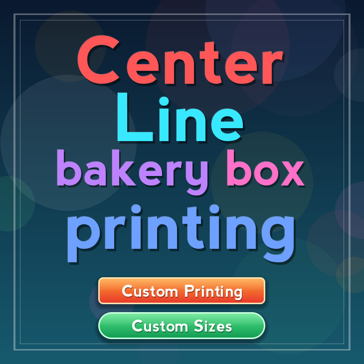 Center Line bakery box printing
