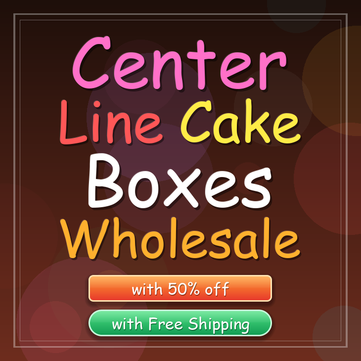 Center Line cake boxes