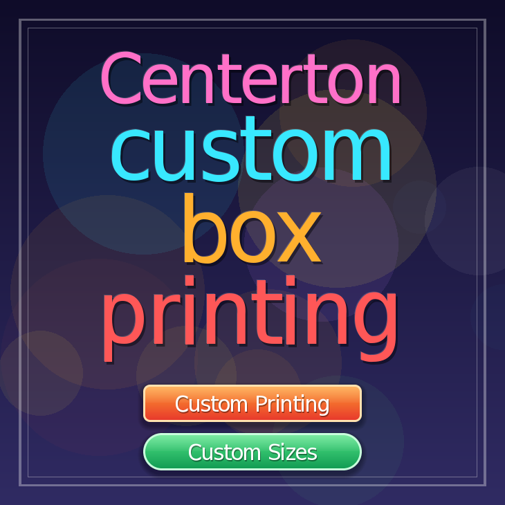 Centerton custom box printing