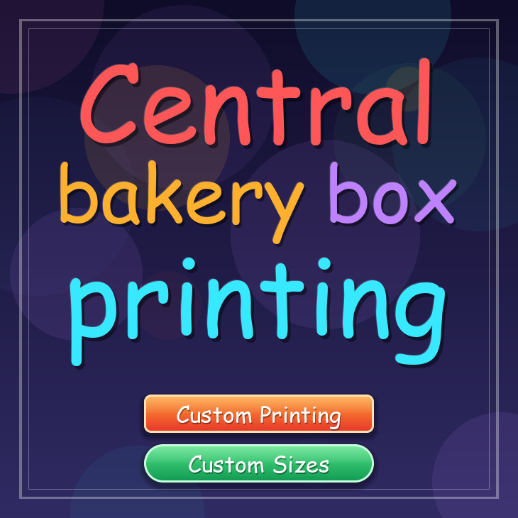 Central bakery box printing