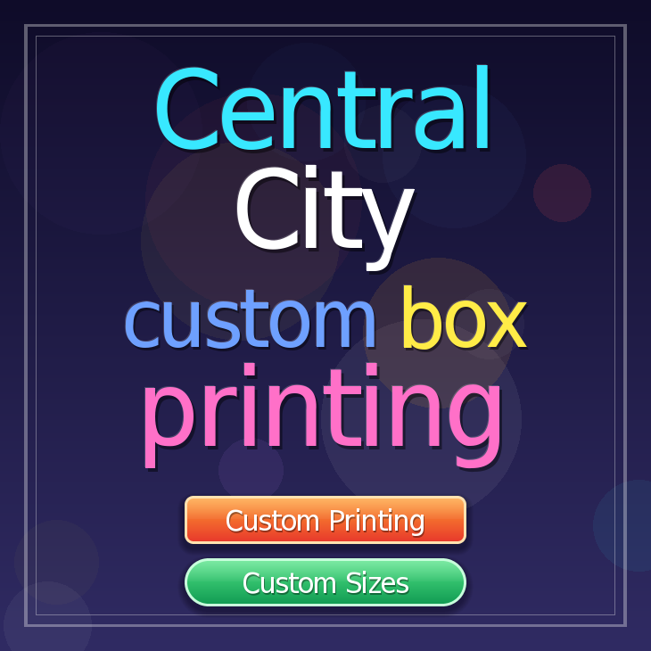 Central City custom box printing