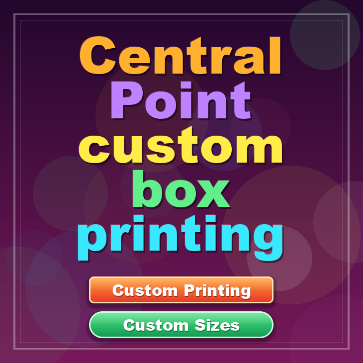 Central Point custom box printing