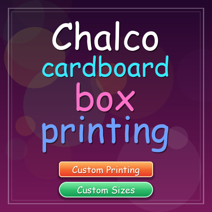 Chalco cardboard box printing