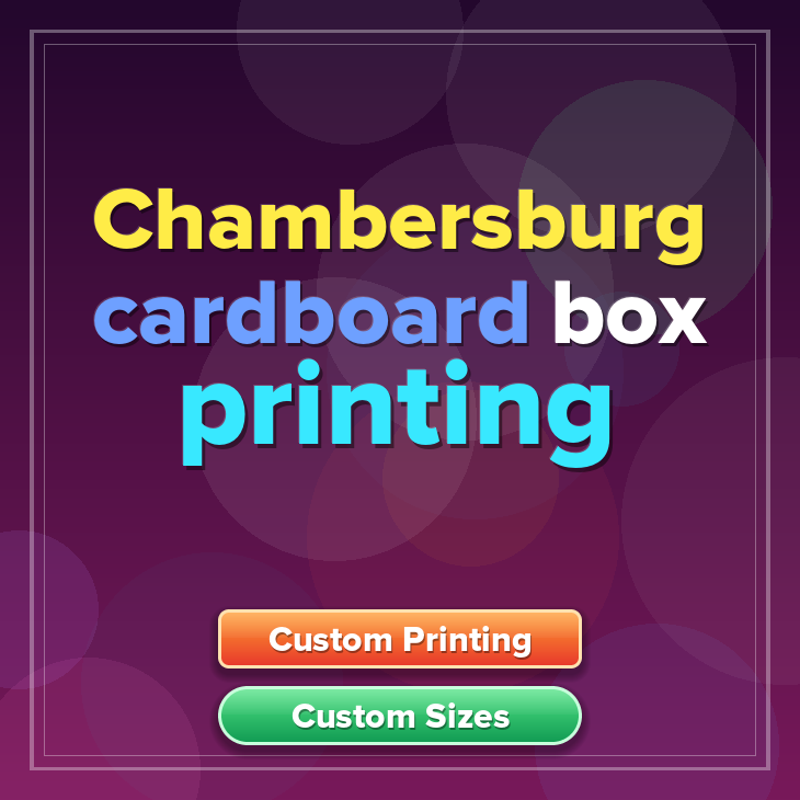 Chambersburg cardboard box printing