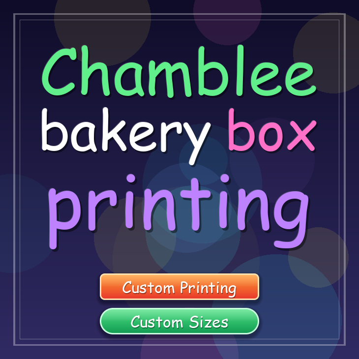 Chamblee bakery box printing