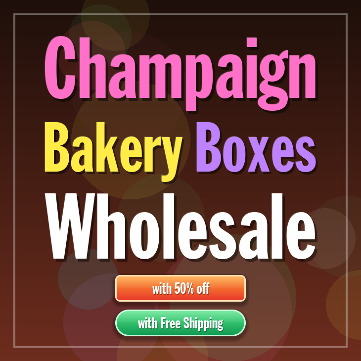 Champaign bakery boxes