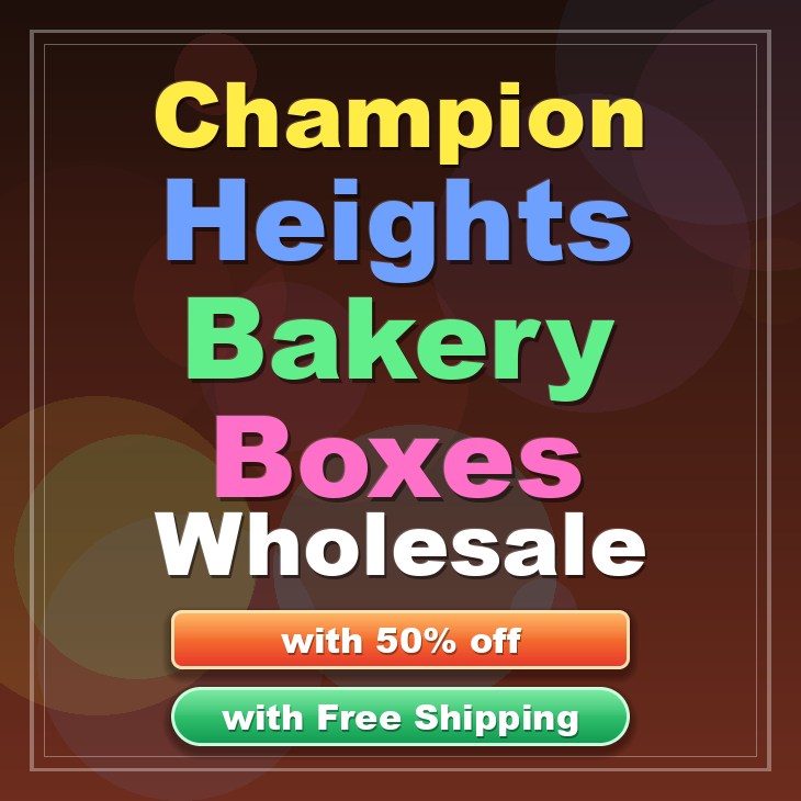 Champion Heights bakery boxes