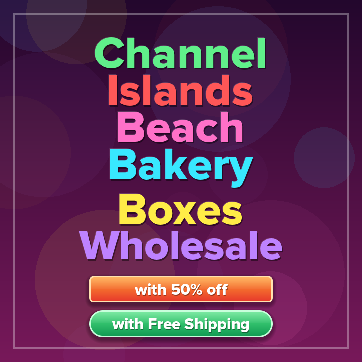 Channel Islands Beach bakery boxes