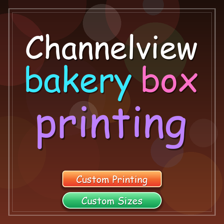 Channelview bakery box printing