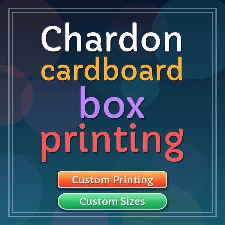 Chardon cardboard box printing