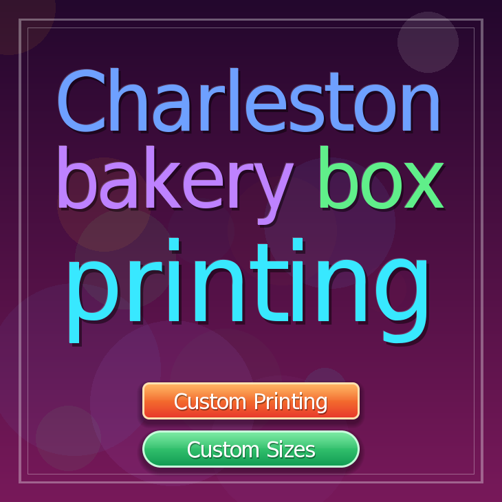 Charleston bakery box printing