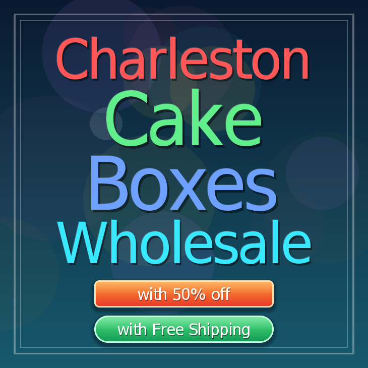 Charleston cake boxes