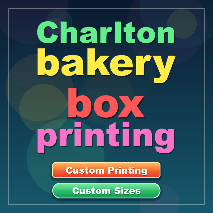 Charlton bakery box printing