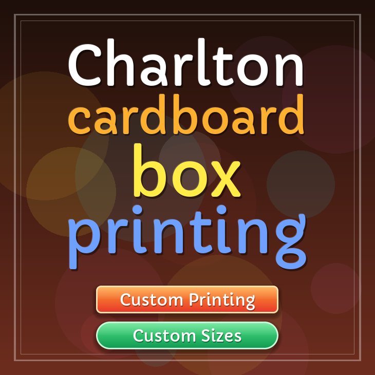 Charlton cardboard box printing