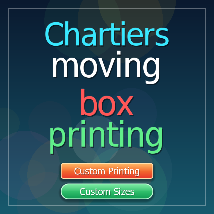Chartiers moving box printing