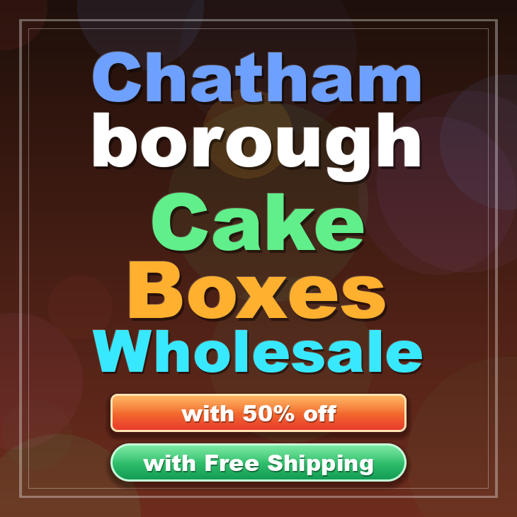 Chatham Borough cake boxes