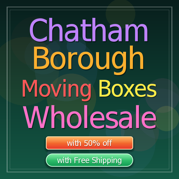 Chatham Borough moving boxes