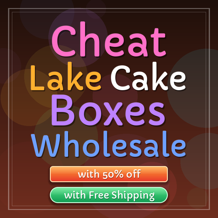 Cheat Lake cake boxes