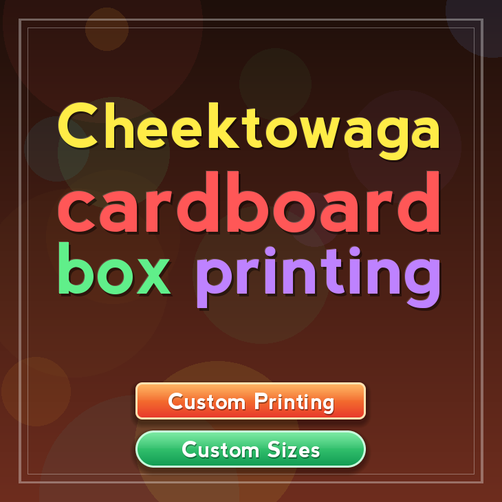 Cheektowaga cardboard box printing